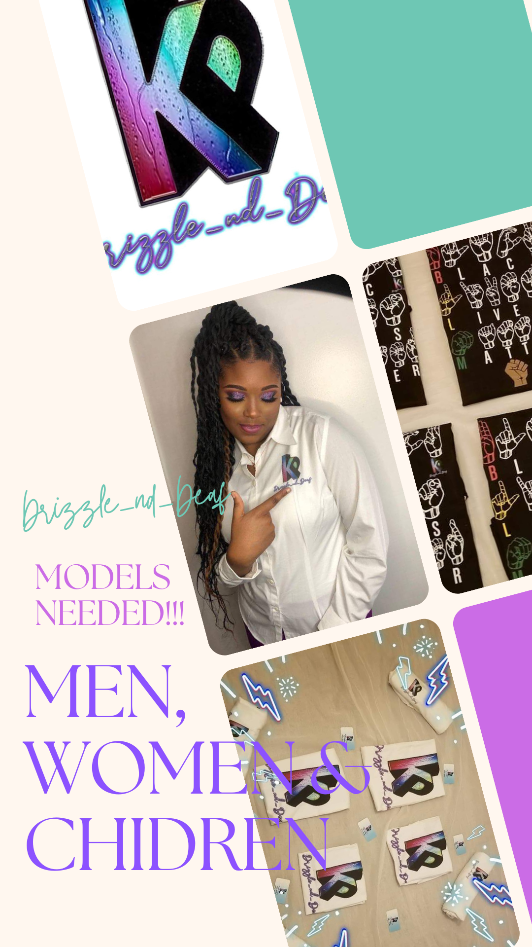 Calling All Deaf and Hard of Hearing Models: Be the Face of Inclusion and Empowerment!